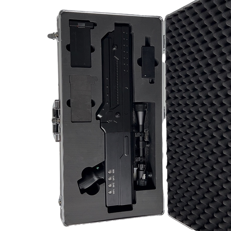  龙华山办事处手持便携式枪型低空防御反制四通道B型