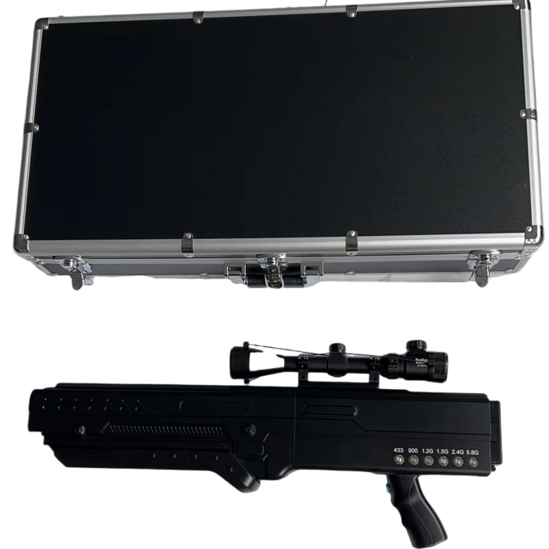  龙华山办事处手持便携式枪型低空防御反制六通道A型