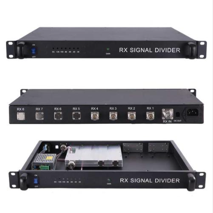  龙华山办事处无线对讲系统接收分路器