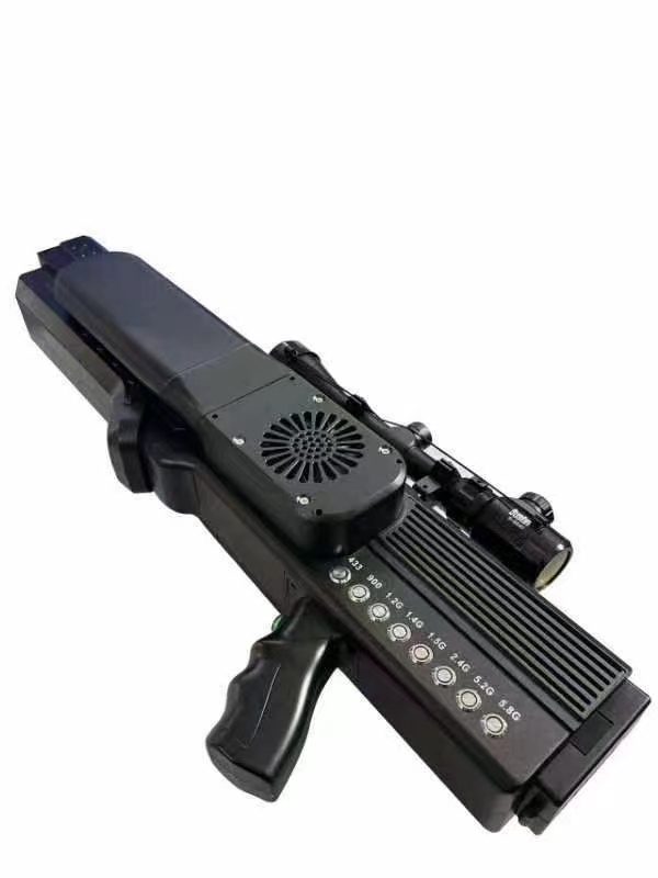  龙华山办事处手持便携式枪型低空防御反制八通道